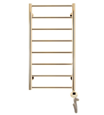 Domoterm Медея П8 4680746597284 Полотенцесушитель электрический 40x80, золото, R
