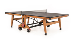 Теннисный стол складной для помещений RASSON PREMIUM T03 Indoor (274 х 152,5 х 76 см, натуральная вишня) с сеткой