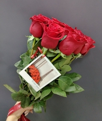 11 красных роз