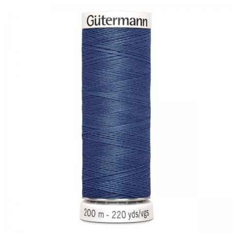 Нить Sew-All 200 м, Gutermann, 068 серо-синий