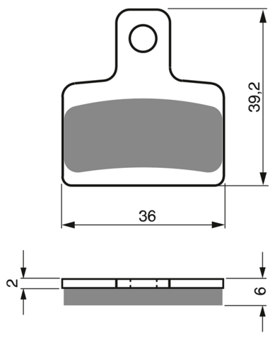 Тормозные колодки дисковые 199 S3