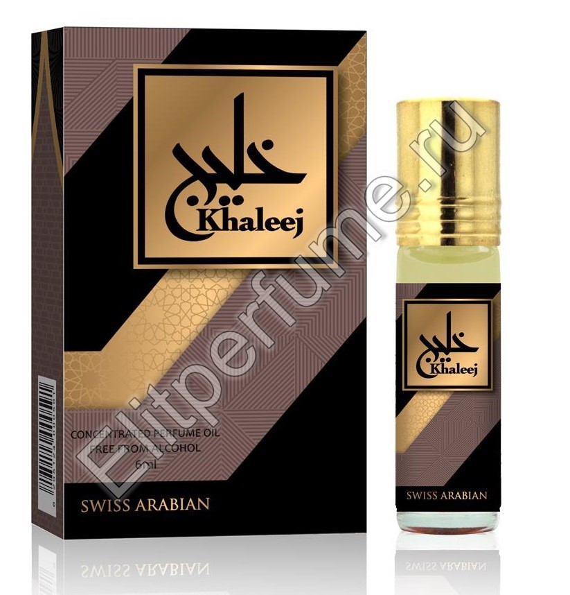 Khaleej  Халидж 6 мл арабские масляные духи от Свисс Арабиан Swiss Arabian