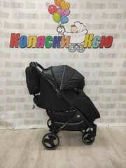 Коляска прогулочная Baballo Future 2024 черные блёски (черная рама)