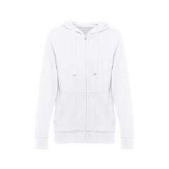 THC AMSTERDAM WOMEN WH. Толстовка женская, с молнией и капюшоном