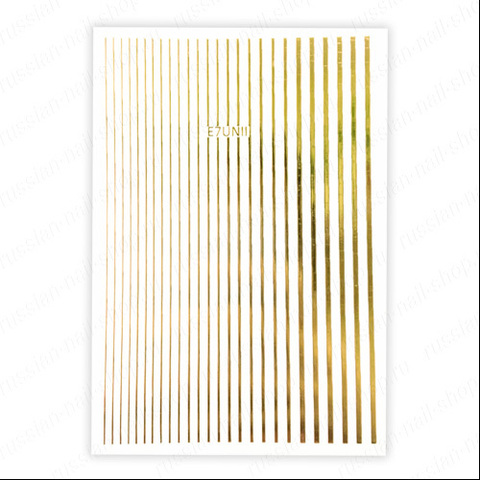 BlooMaX Силиконовые ленты золото