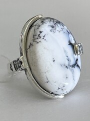 Агат  (кольцо из серебра )
