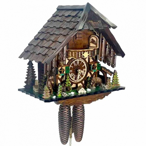 Настенные часы с кукушкой Sars 48713/8-90