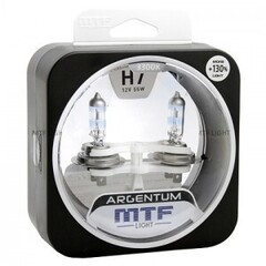 Автолампа 12V H7 55W MTF Argentum +80% 4000K