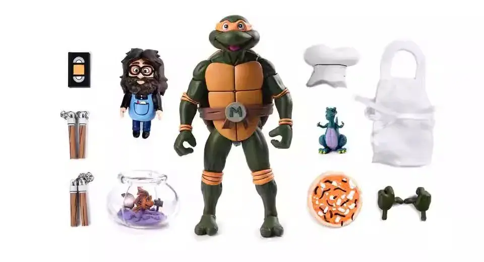 Фигурка Микеланджело Черепашки Ниндзя Pizza Club
