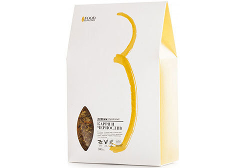 Хлебцы льняные карри и чернослив, 100г