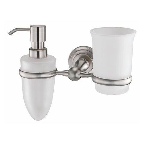 WasserKRAFT Ammer K-7089 Держатель стакана и дозатора