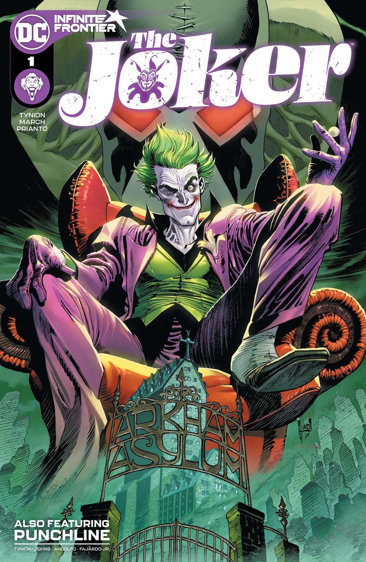 Комикс Joker #1 (Обложка A - Guillem March) купить по цене 590 руб в  интернет-магазине комиксов Geek Trip