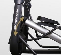 Профессиональный эллиптический тренажер Bronze Gym E1000M PRO TURBO