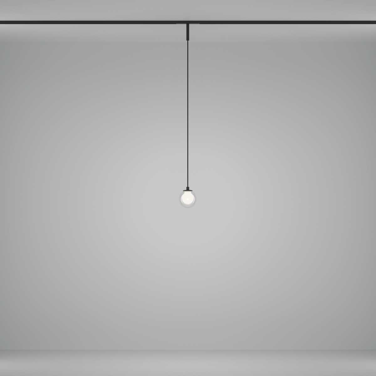 Трековый подвесной светильник Maytoni Technical TR181PL-1-4WTW-B