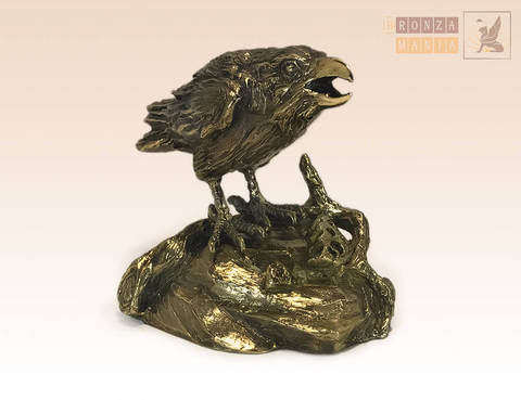 статуэтка Ворон и сыр