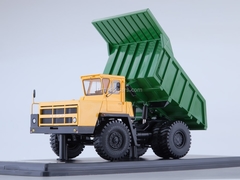 BELAZ-7522 dumper yellow-green 1:43 Start Scale Models (SSM)