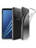 Силиконовый чехол Infinity ультратонкий для Samsung Galaxy A5 2018 (Прозрачный)