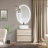 BelBagno SPC-VST-600-800-LED-TCH Зеркало с встроенным светильником и кнопочным выключателем