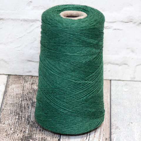 Меринос с хлопком (45%) KNOLL COAST ORGANIC 14/2 зеленый