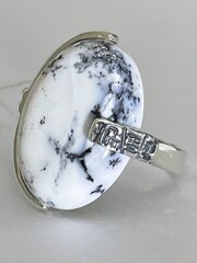 Агат  (кольцо из серебра )