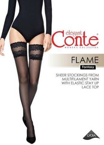 Чулки Flame Conte