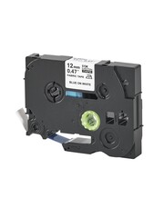 Кассета с лентой S'OK by Sakura Printing TZEFA3 для Brother,  голубой на белом, 12мм, 8м , наклейка