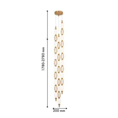 Подвесной светодиодный светильник Favourite Perler 4559-3PC