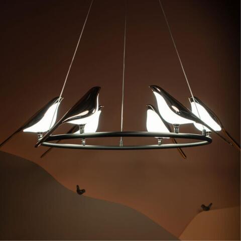 Подвесная светодиодная люстра Divinare SUMMER 1188/06 LM-42