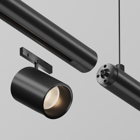 Шинопровод накладной/подвесной Maytoni Accessories for system shelf CA012-TRX-900-B