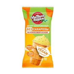 Мороженое манго Чистая Линия, 80 г