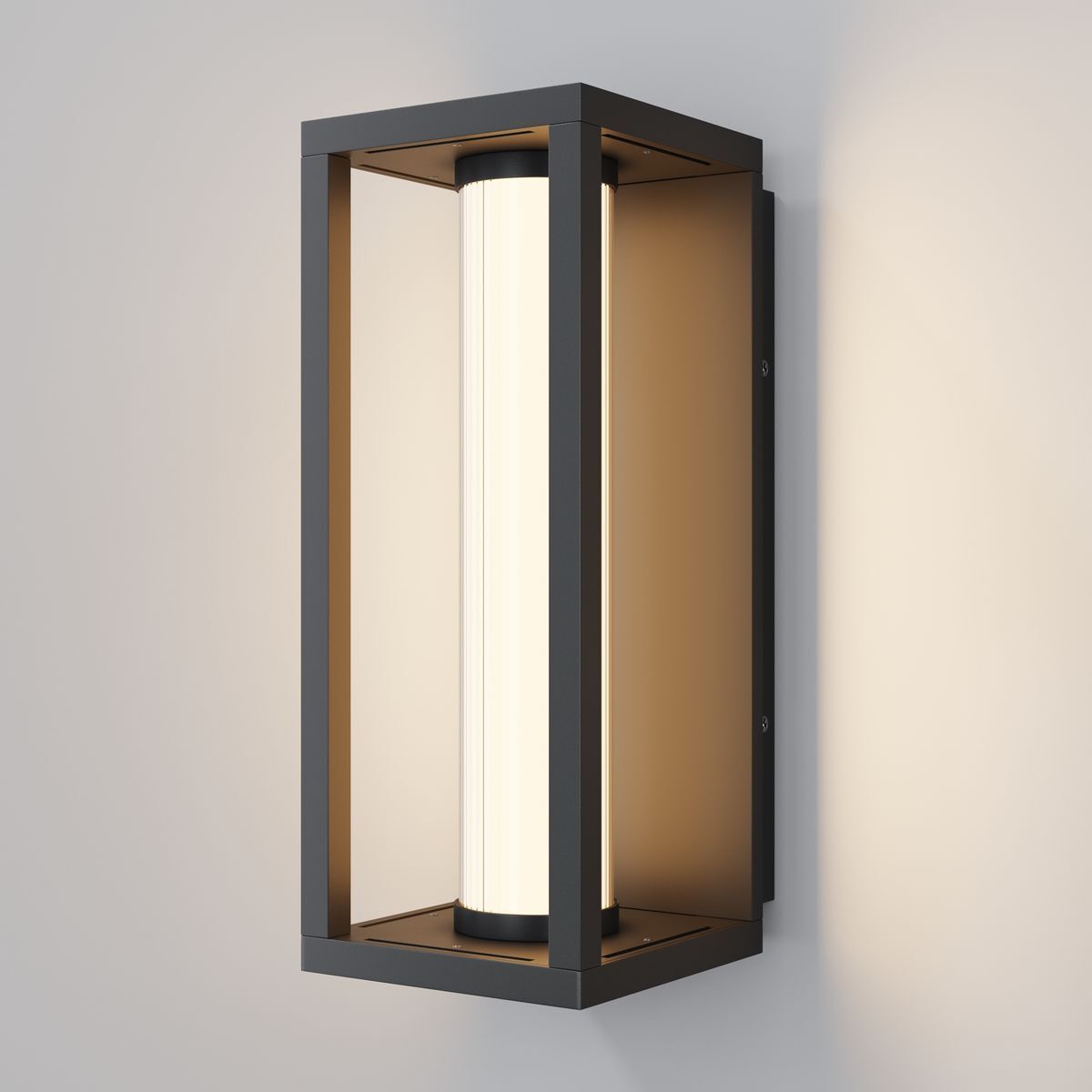 Уличный настенный светодиодный светильник Maytoni Outdoor Expo O480WL-L12B3K