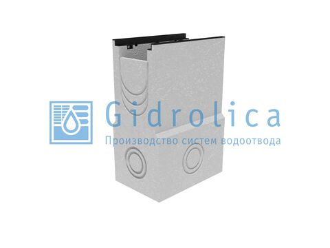 Пескоулавливающий колодец бетонный (СО-200мм), односекционный, с чугунной насадкой ПКП 50.34 (20).73(68,8) - BGZ-S