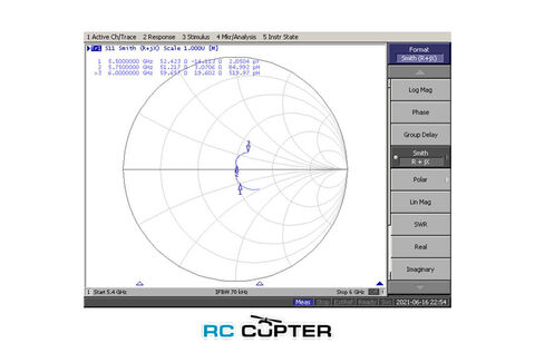 Антенна Foxeer Echo 2 5.8G 9dBi Патч RHCP SMA Белая (короткая версия - без ножки) PA1468