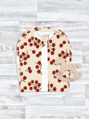 Пелёнка-кокон Mjölk Cherry Tomatoes