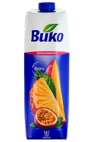 Сок Вико 1л Мультифрукт, шт