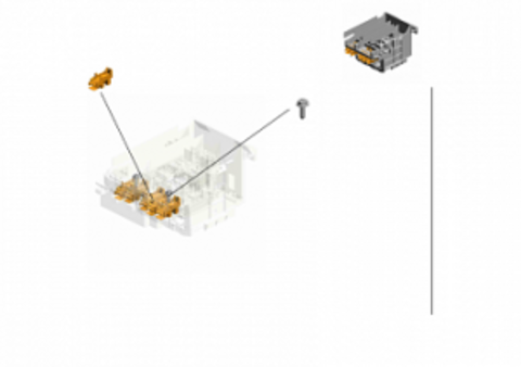 Цветная печатающая головка RICOH D2622112 / D262-2112 / D2622113