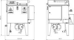 АМ500 ЕКО Автоматическая мойка деталей Mizotty