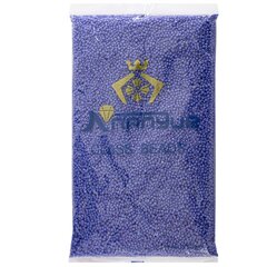 
          Бисер Alingar размер №12 вес 450 гр., васильковый глянец, непрозрачный, пакет