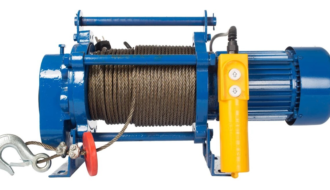 Лебедка TOR ЛЭК-300 E21 (KCD) 300 кг 220 В с канатом 70 м (N)