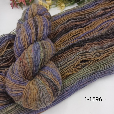 Дундага 6/1 шерсть секционного окрашивания 01-1596 420м/100гр