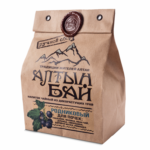 Напиток чайный из дикорастущих трав «РОДНИКОВЫЙ» для почек, Алтын Бай