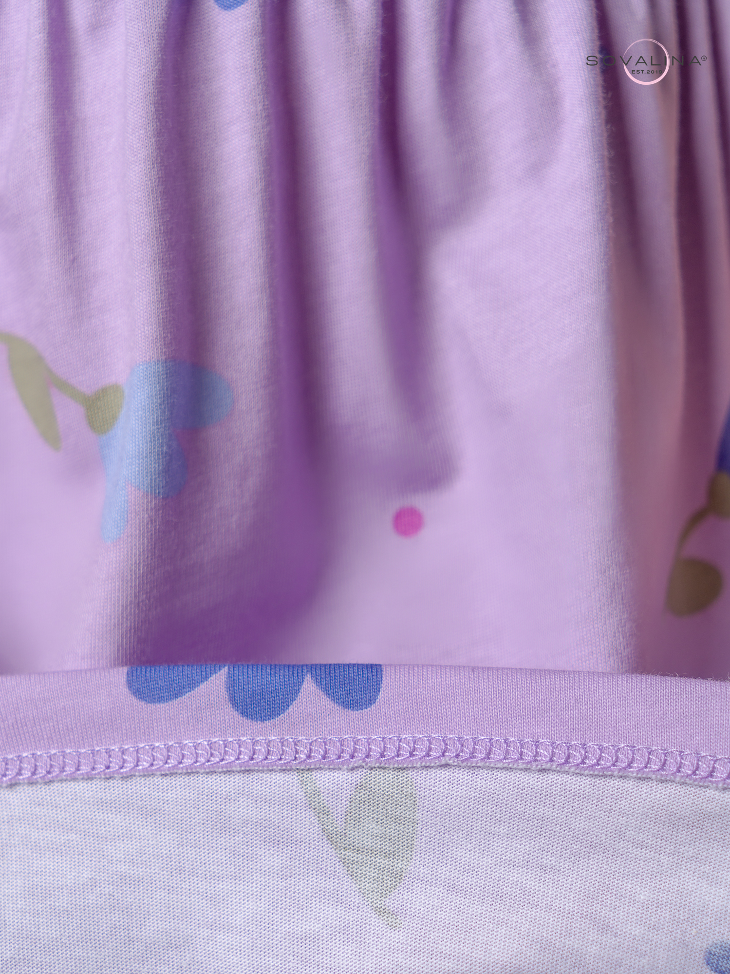 Платье Лето сиреневый колокольчик