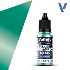 Vallejo True Metallic Metal - Beetle Green (Airbrush)