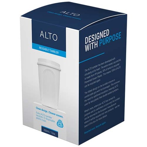 Alto POP кружка объемом 350 мл с крышкой, вращающейся на 360°