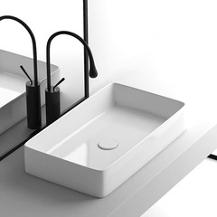 RGW 80121022-01 Раковина накладная RGW GS-22 350*615*110 Белый фото