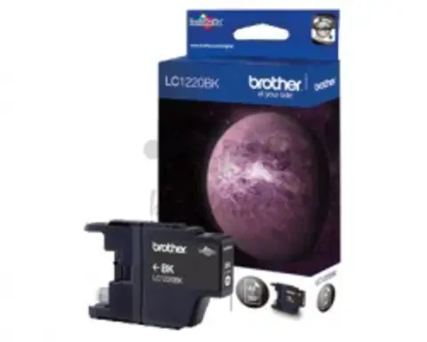 Картридж Brother LC1220BK черный, 300 стр. оригинал