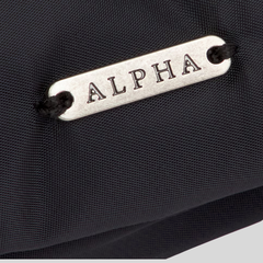 Сумка Alpha Industries Nylon Messenger Bag Black (Черный)