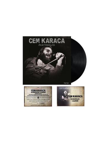 Vinil \ Пластинка \ Vynil Cem Karaca - ÖLÜMSÜZLER / LP