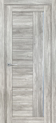 Дверь PSL-17 / Цвет Сан-ремо серый / белый сатинат / Двери PROFILO PORTE