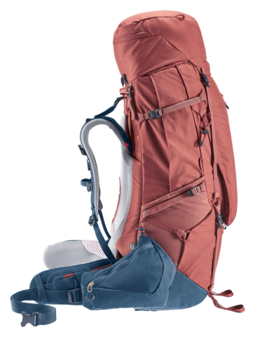 Картинка рюкзак туристический Deuter Aircontact X 70+15 SL Redwood-Ink - 11